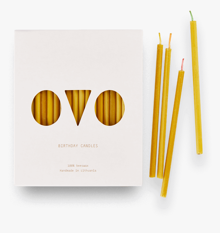 Beeswax Birthday Candles - Birthday Candles 100% Beeswax, HD Png Download