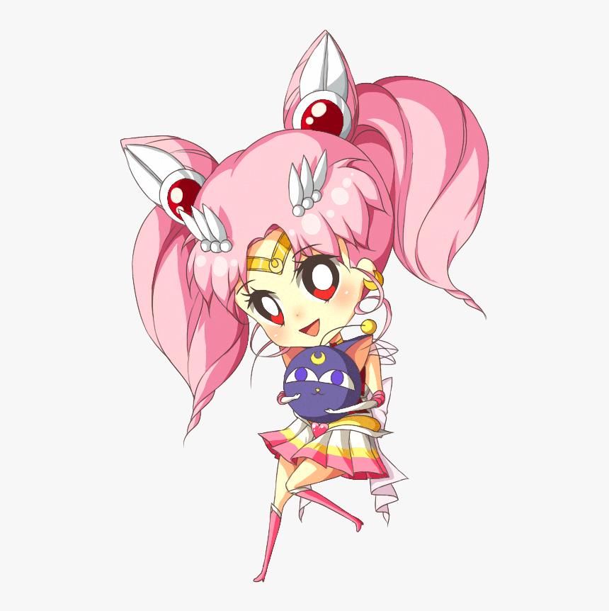 Sailor Chibi Moon - Cartoon, HD Png Download