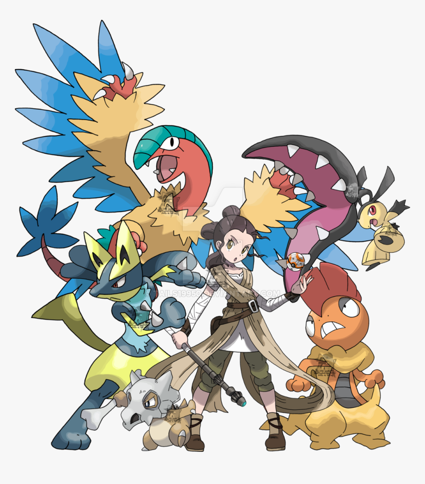Rey Pokemon Team, HD Png Download