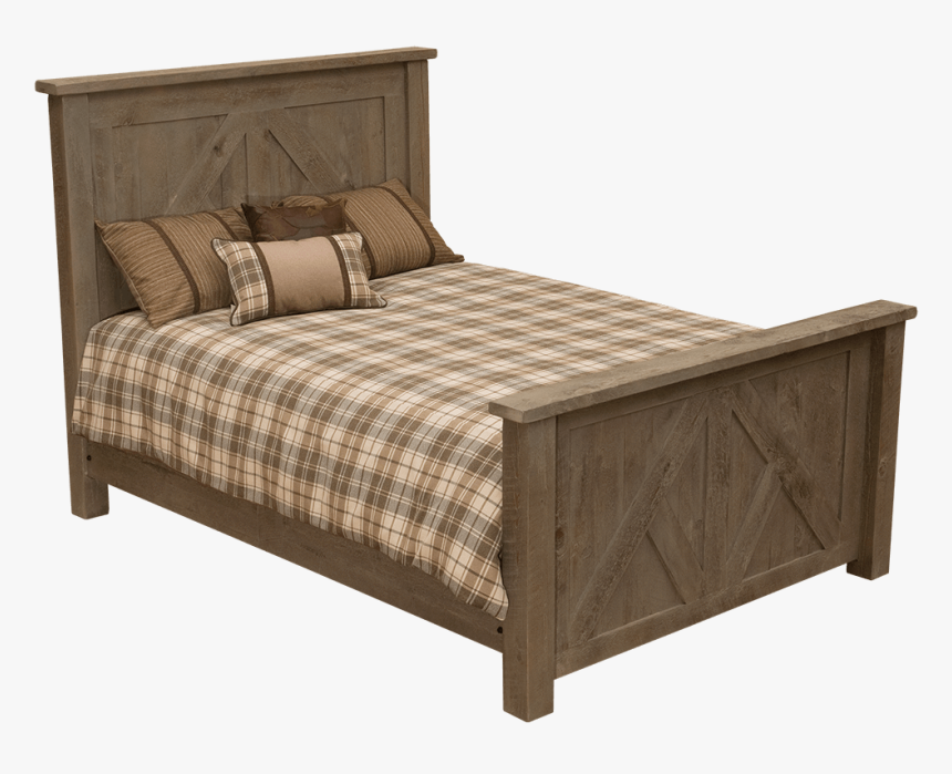 Frontier Timber Frame Bed - Bed, HD Png Download