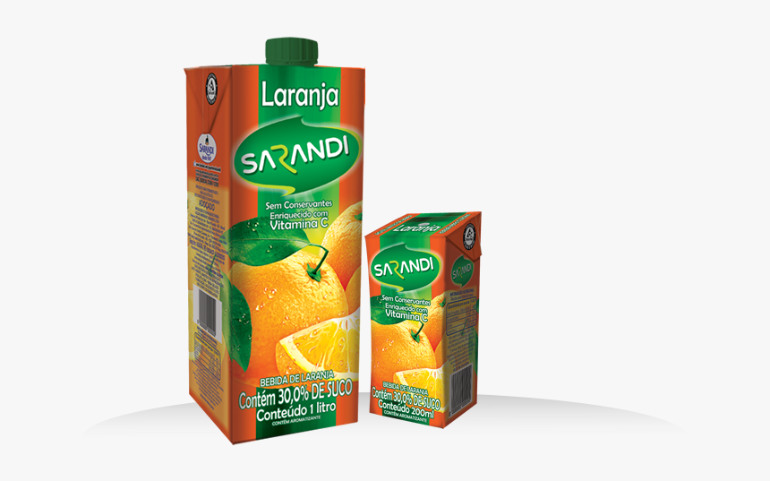 Suco Sarandi Caixa 1l, HD Png Download