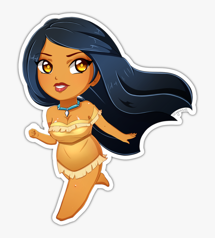 Pocahontas Dibujo Color Hd Png Download Transparent Png Image