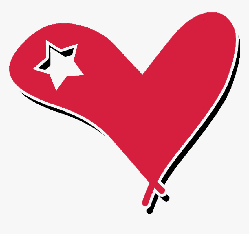 Brush Heart Png, Transparent Png