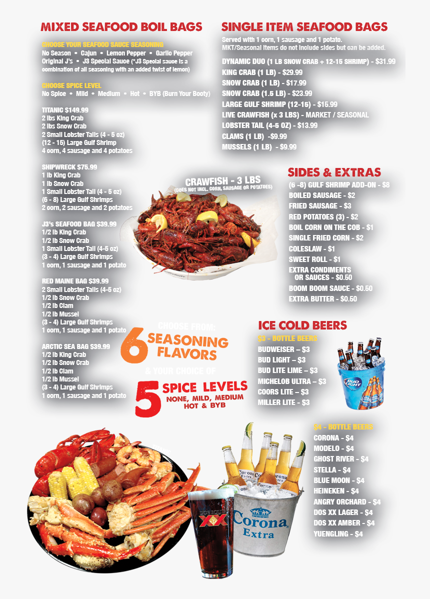 Seafood, HD Png Download