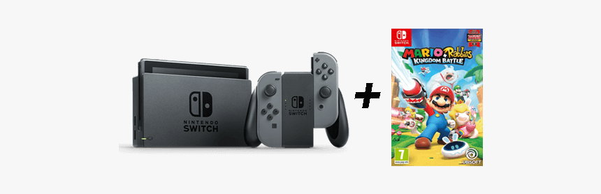 Nintendo Switch Gris, HD Png Download