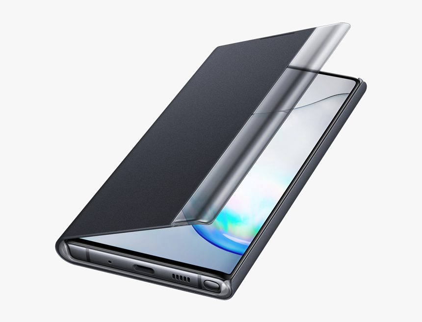 Galaxy Note10+ Clear View Cover, HD Png Download