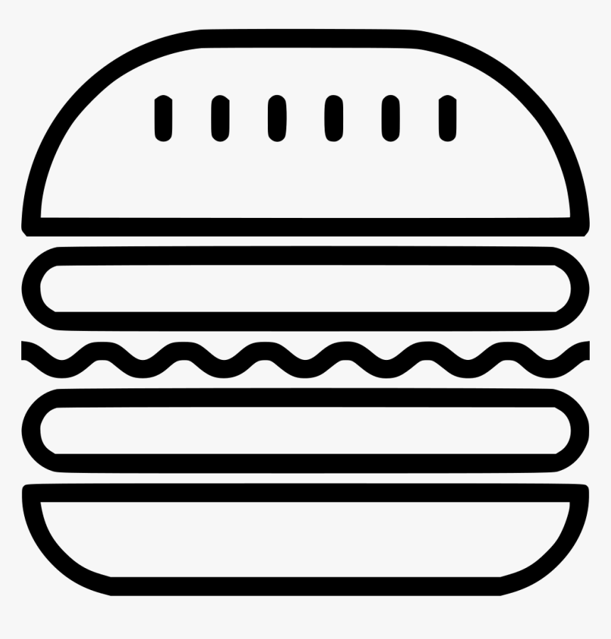 Hamburger Food Fast Junk Cheese Beef, HD Png Download
