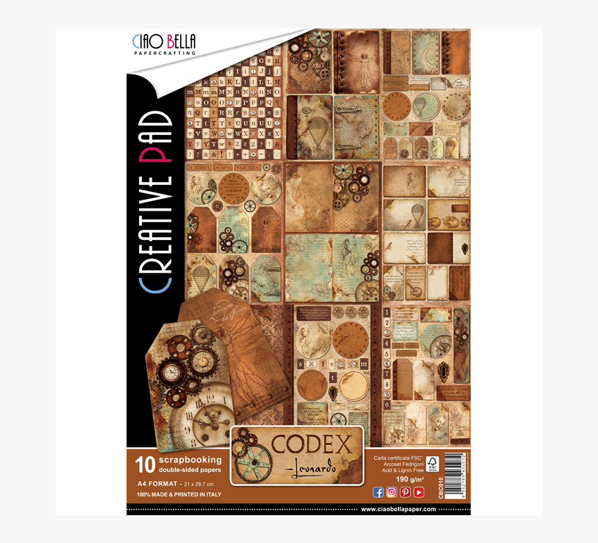 Set 8 Papeles Codex - Paper, HD Png Download