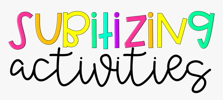 Subitizing Activities For Number Sense, HD Png Download