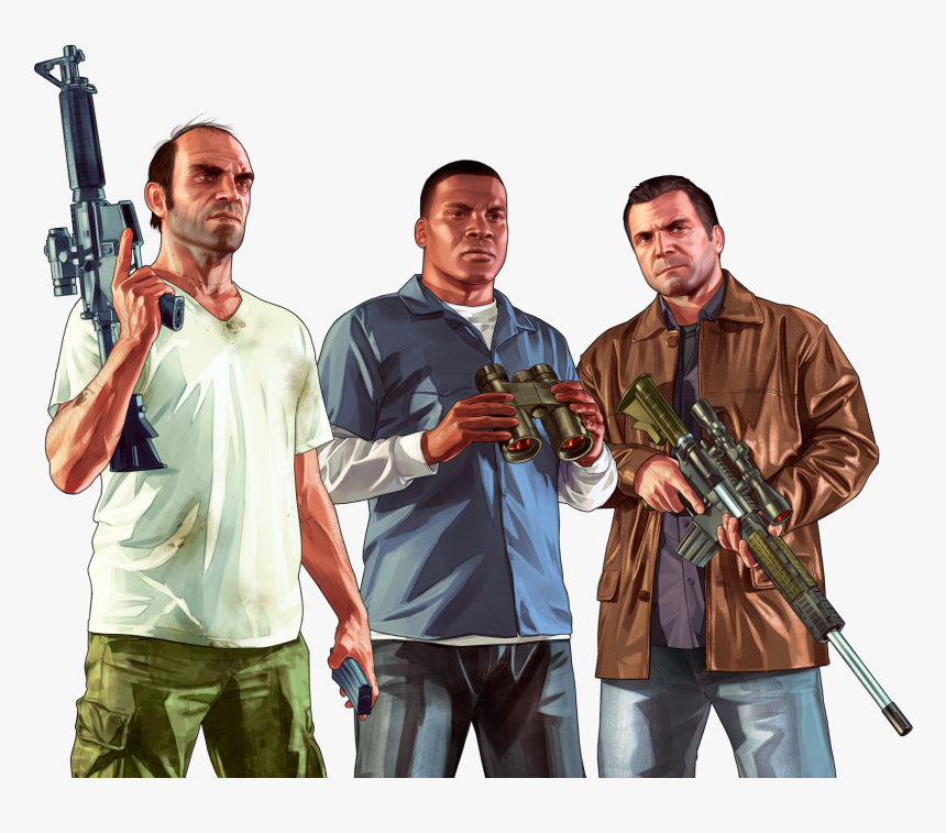 Gta Clipart Gta - Gta 5 Png Hd, Transparent Png