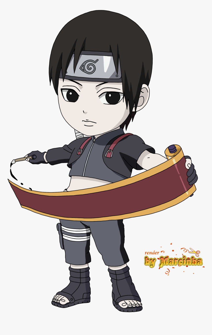 Naruto Chibi Sai, HD Png Download