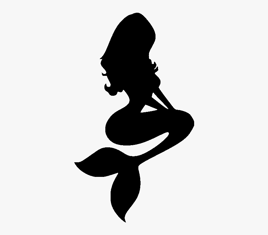 Mermaid Silhouette, HD Png Download