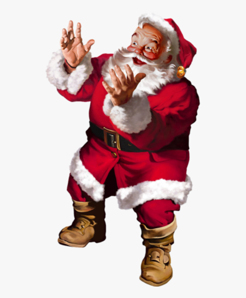 Santa Coca Cola Png, Transparent Png