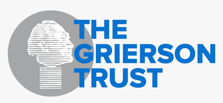 Grierson Trust Blue Text - Grierson Trust Logo Transparent, HD Png Download