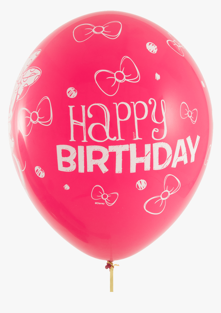 Minnie Mouse Birthday Wild Berry - Balloon, HD Png Download