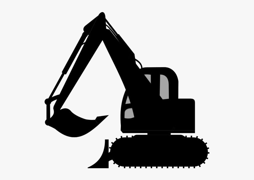 Transparent Excavator Png, Transparent Construction - Excavator, Png Download