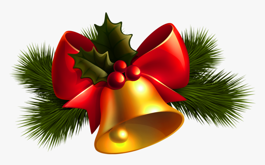 Christmas Bells Png Image - Handbell, Transparent Png