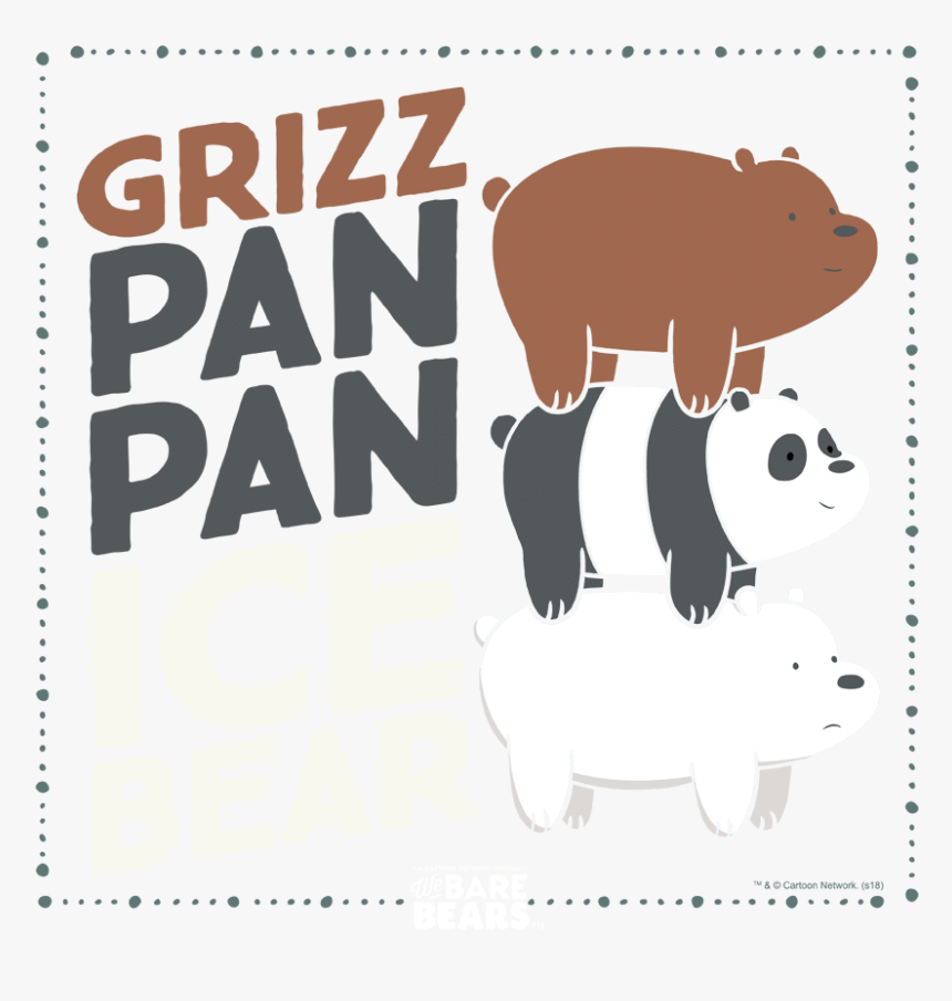 Grizz Panpan Ice Bear, HD Png Download