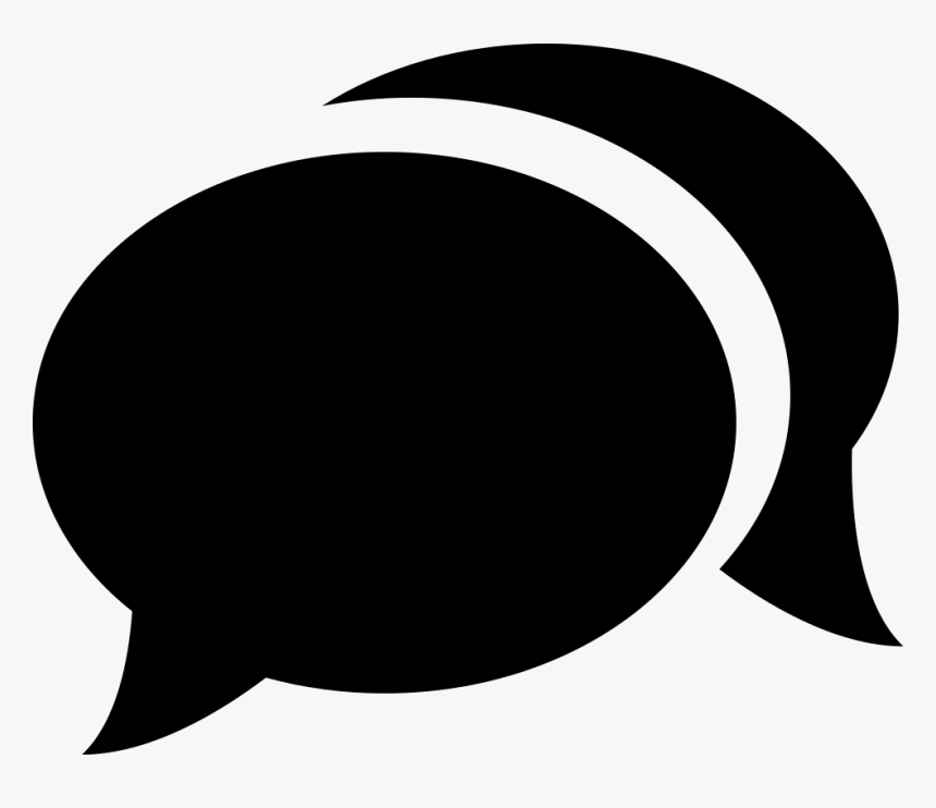 Chat Speech Bubbles Comments - Speech Icon, HD Png Download