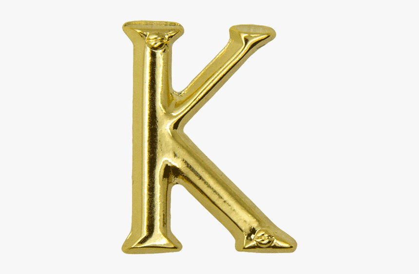 Transparent Png Gold Letter K, Png Download