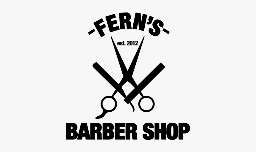 Barber Shop Logo Png - Graphic Design, Transparent Png