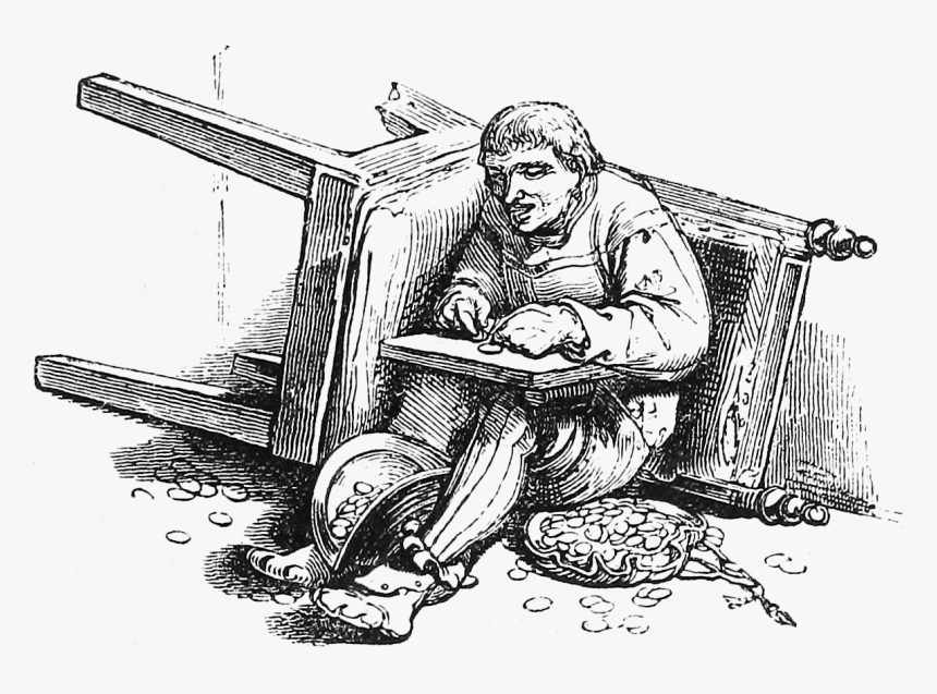 Picture Library Download Jew Drawing Evil - 7 Peccati Capitali Medievale, HD Png Download