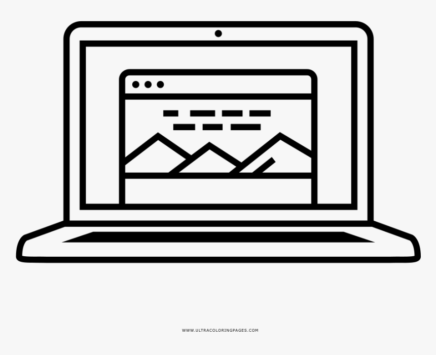 Banner-web Página Para Colorear - Line Art, HD Png Download