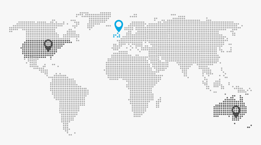 Fantastic Services Markets Coverage - Map, HD Png Download