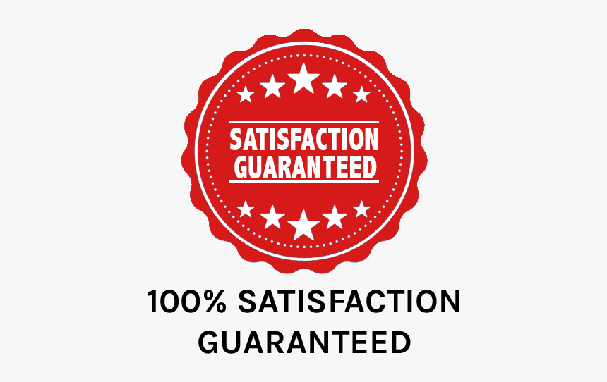 100 Satisfaction Guarantee Blue, HD Png Download