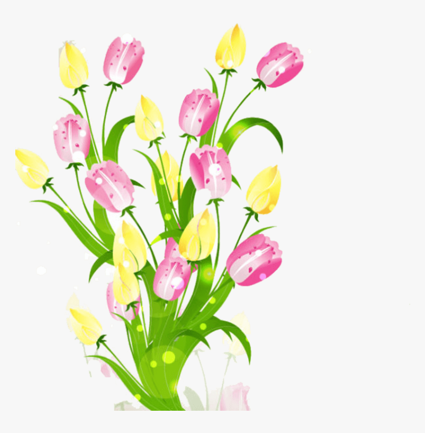 中国风荷花水彩画 - Bouquet, HD Png Download