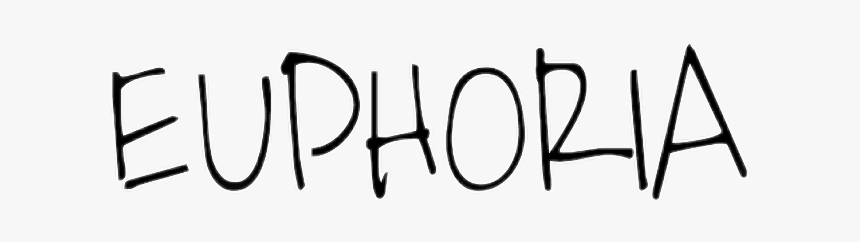 #bts Euphoria - Calligraphy, HD Png Download