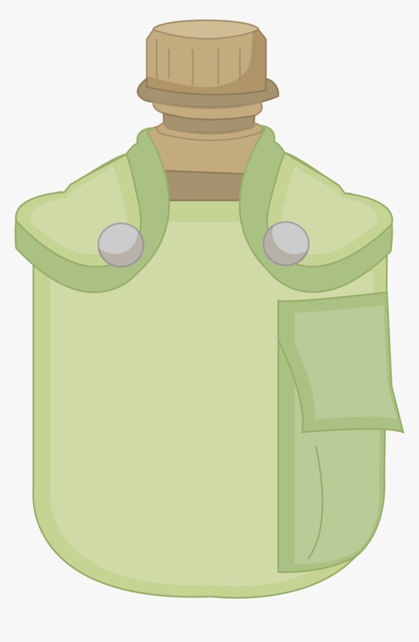 Girls Basketball Bottle Cap Clipart Image Free Photo - Army Cartoon Water Bottle, HD Png Download