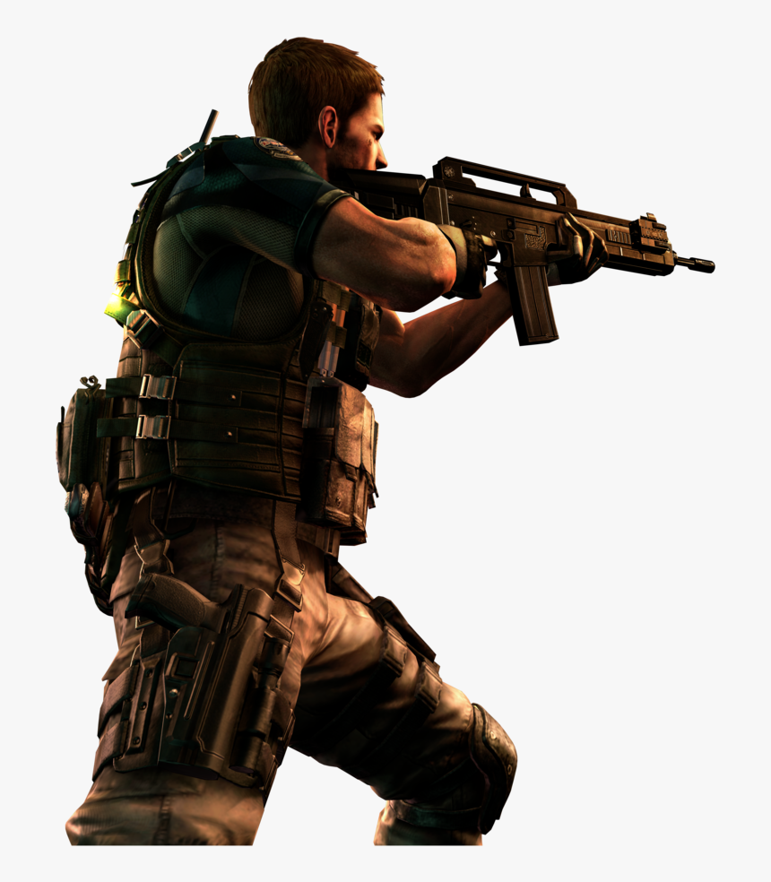 Resident Evil 6 Chris Png, Transparent Png