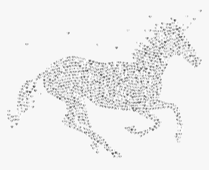 Prismatic Hearts No Background - Mane, HD Png Download