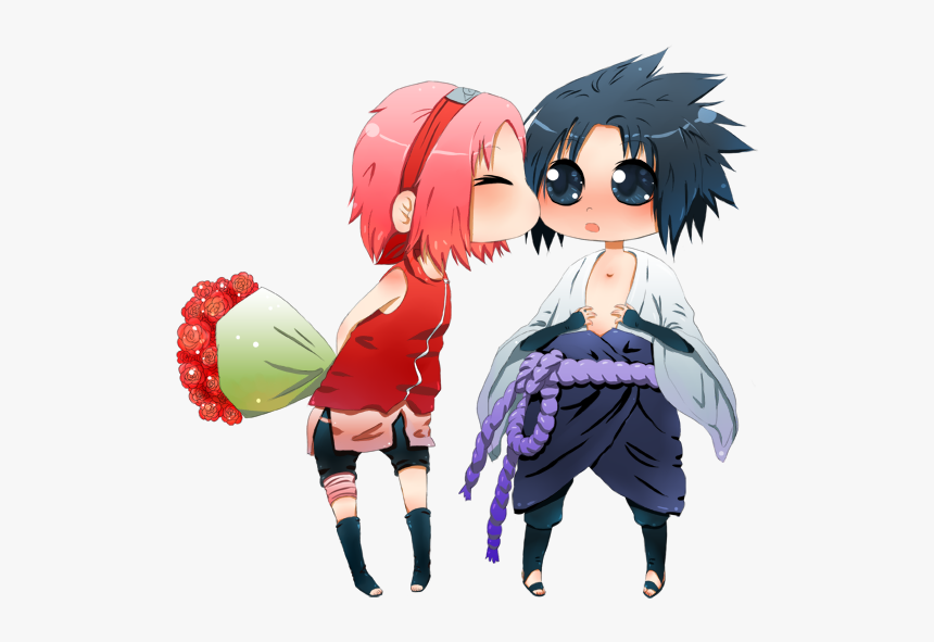 Sasuke E Sakura Png, Transparent Png