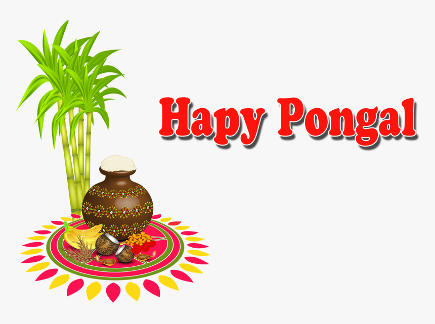 Pongal Png Clipart - Happy Pongal Wishes 2019, Transparent Png