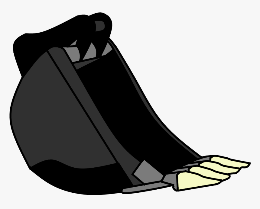 Transparent Red Bucket Clipart - Backhoe Bucket Clipart, HD Png Download
