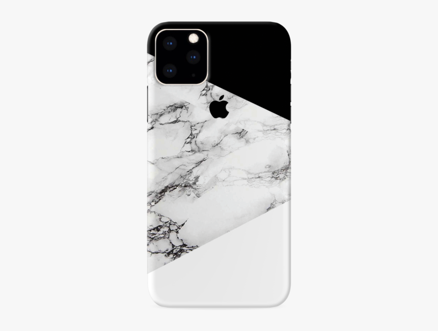 Geometric White Marble Textured Slim Case And Cover - Redmi, HD Png Download
