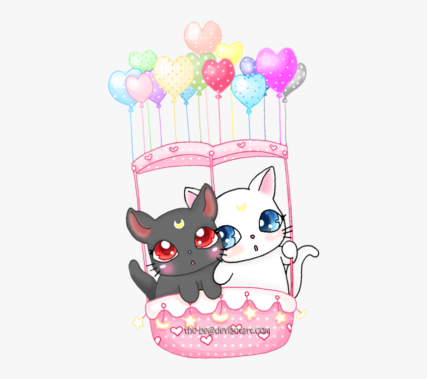 Luna And Artemis - Luna Y Artemis Sailor Moon, HD Png Download