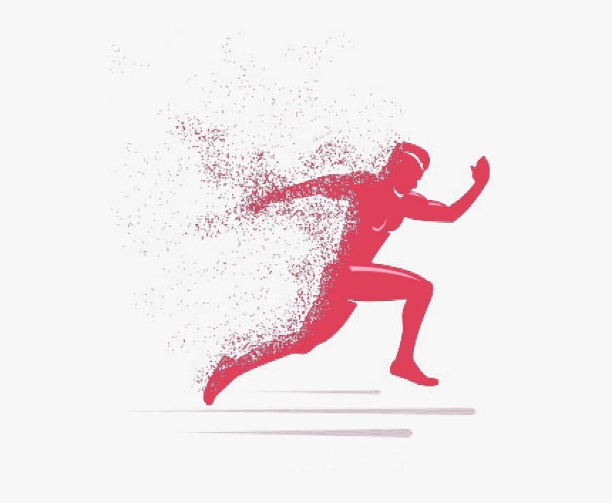 Silhouette Sport Gift Silhouette Of A Man Running Hd Png Download Transparent Png Image Pngitem