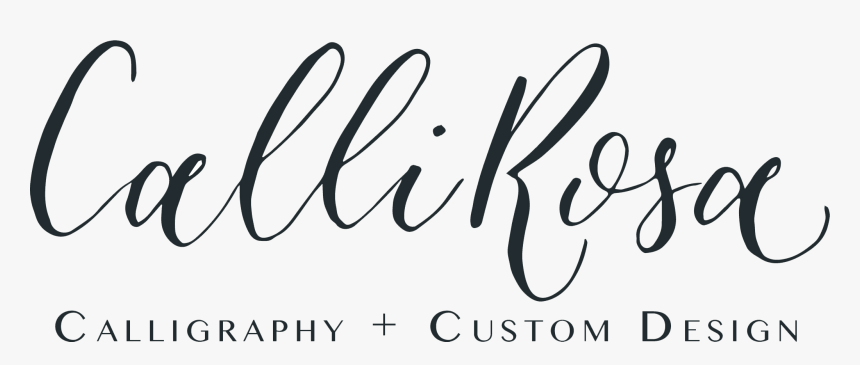 Callirosa Calligraphy And Custom Design - Calligraphy, HD Png Download
