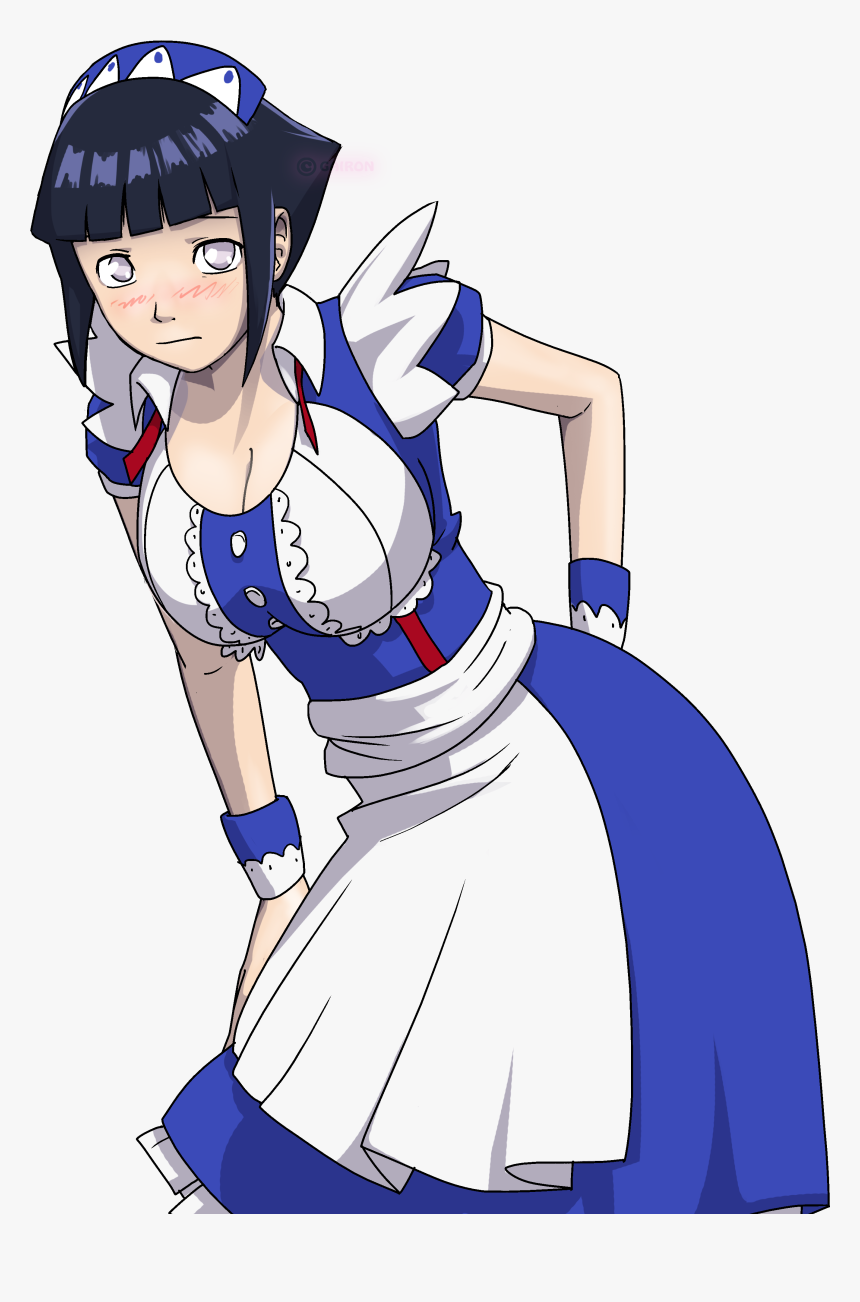 Naruto Hinata Maid , Png Download - Naruto Hinata Maid, Transparent Png
