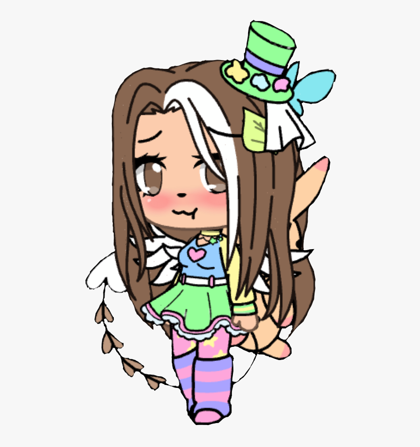 #gachalife #youtube #pastle #gacha #tail #gachaerror - Cartoon, HD Png Download