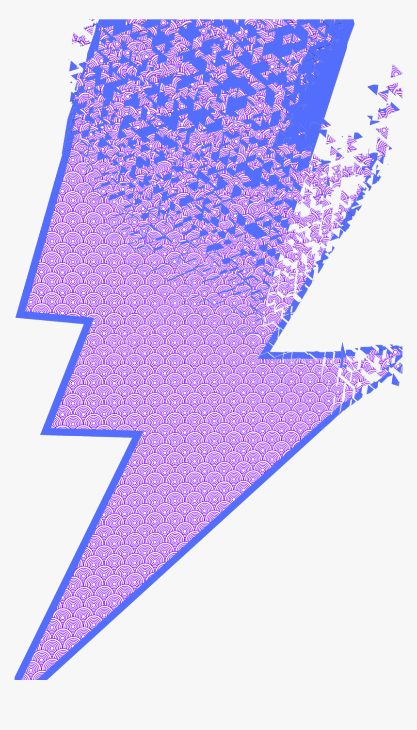 #lightning #freetoedit - Cobalt Blue, HD Png Download