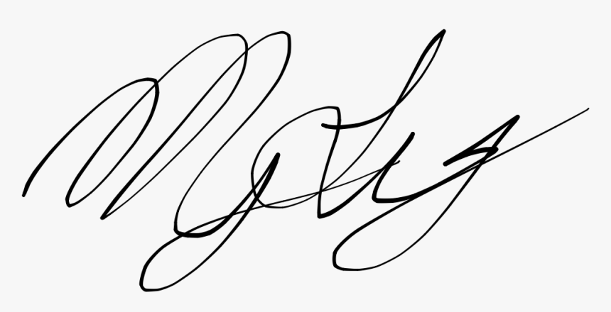 Jpg Black And White Library Transparent Signature Attorney - E Signature Png, Png Download