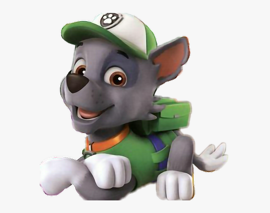 #rocky - Paw Patrol Rocky Sticker, HD Png Download
