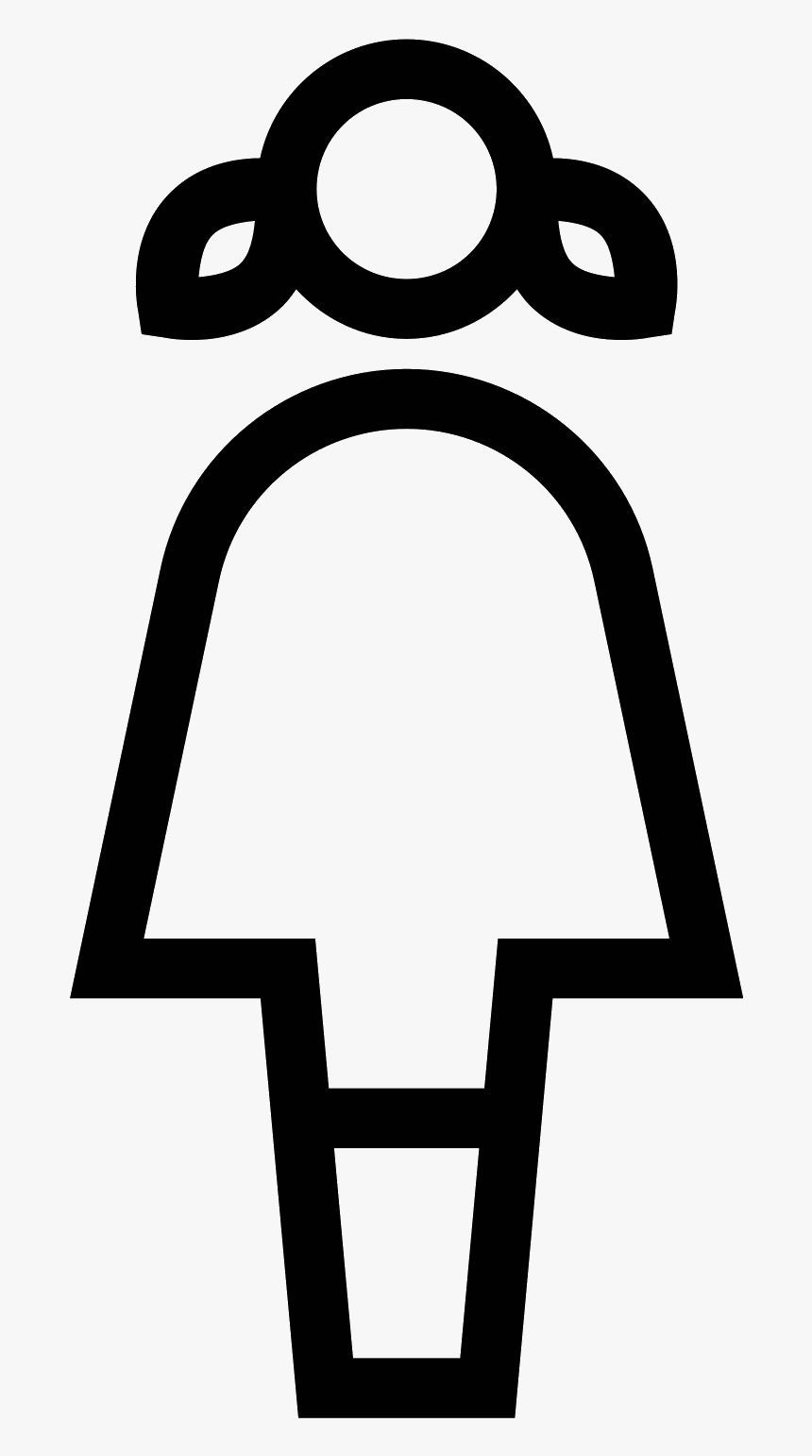 School Girl Icon, HD Png Download