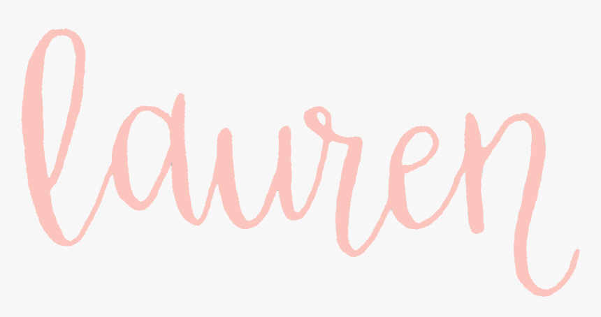 Lauren - Calligraphy, HD Png Download