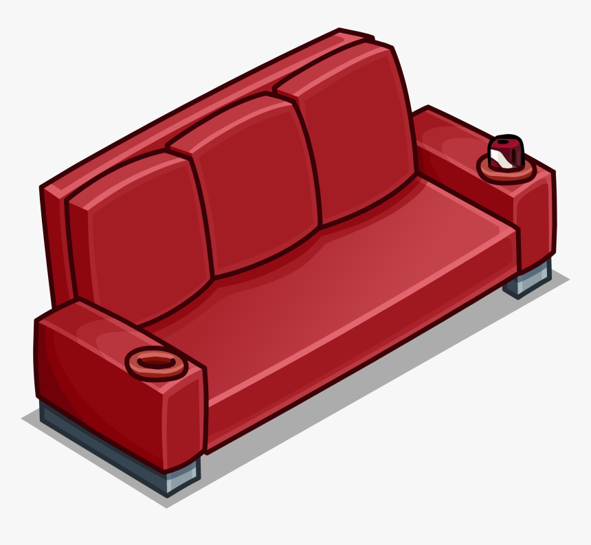 Club Penguin Wiki - Sofa Bed, HD Png Download