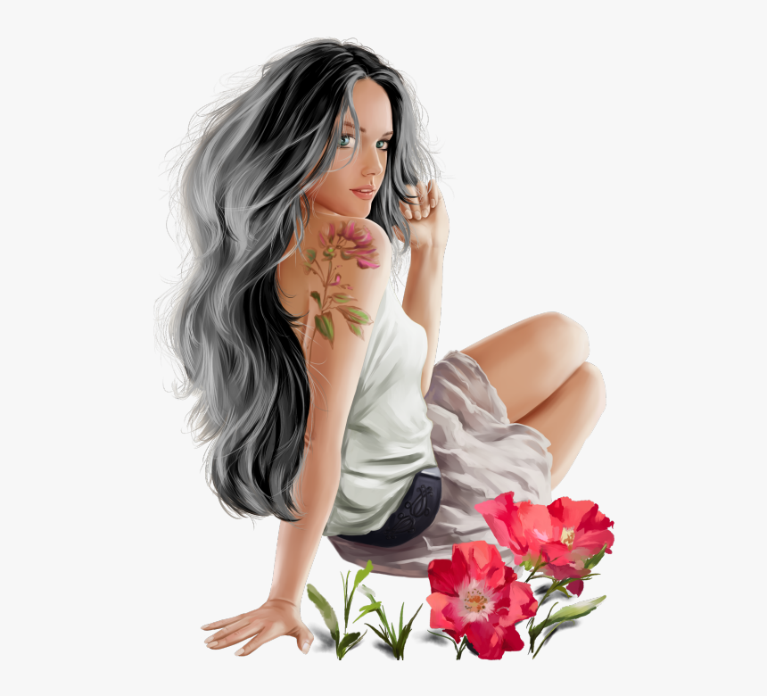 3d Sexy Girl Png, Transparent Png
